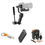 Zhiyun WEEBILL-3 S Handheld Gimbal Stabilizer with Power & Cleaning Combo Kit for the Canon R5 C