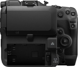Canon EOS C80 back view and LCD 