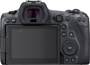 Canon R5 II back view and LCD 
