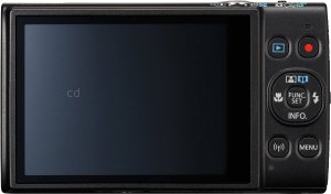 Canon ELPH 360 HS A back view and LCD 