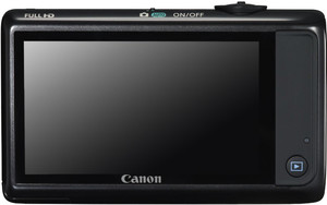 Canon ELPH 510 HS back view and LCD 