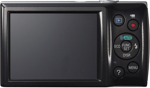 Canon ELPH 135 back view and LCD 