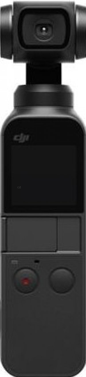 DJI Osmo Pocket back view and LCD 