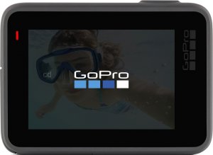 GoPro Hero7 Silver back view and LCD 