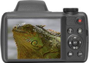 Kodak AZ528 back view and LCD 