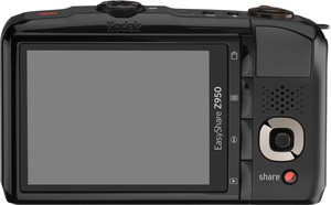 Kodak Z950 back view and LCD 