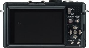 Leica D-LUX 4 back view and LCD 