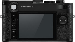 Leica M10-P back view and LCD 