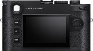 Leica M11-P back view and LCD 