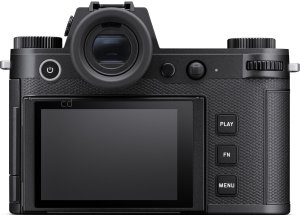 Leica SL3 back view and LCD 