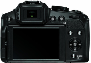 Leica V-Lux 4 back view and LCD 