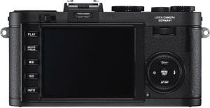 Leica X2 back view and LCD 
