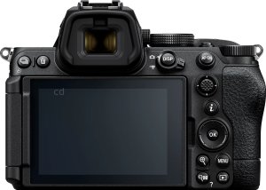 Nikon Z5 II back view and LCD 