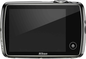 Nikon S01 back view and LCD 