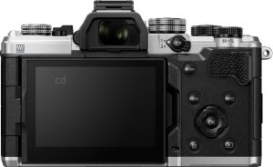 OM System OM-3 Astro back view and LCD 