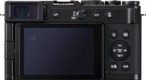 Panasonic L10 back view and LCD 