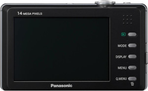 Panasonic FP3 back view and LCD 