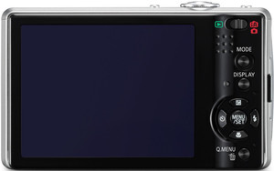 Panasonic FX580 back view and LCD 