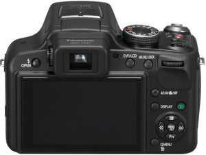 Panasonic FZ47 back view and LCD 