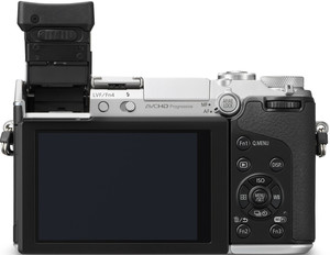 Panasonic GX7 back view and LCD 