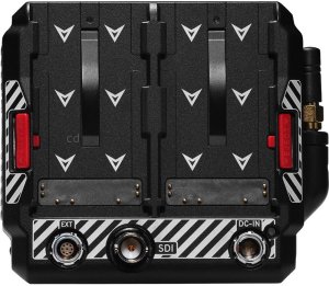 RED Komodo 6K back view and LCD 