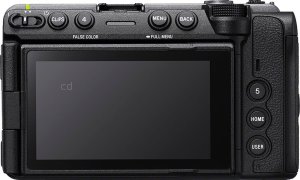 Sony FX5 back view and LCD 