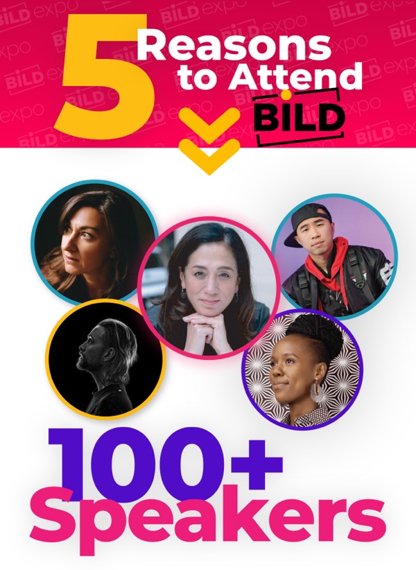 Bild Expo Speaker Schedule is now Live!