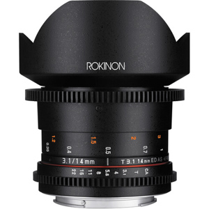 Rokinon 14mm T3.1 Cine DS