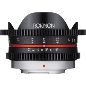 Rokinon 7.5mm T3.8 Cine UMC Fisheye