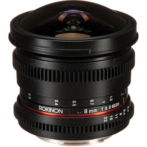 Rokinon 8mm T3.8 Cine UMC Fisheye CS II