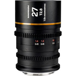 Venus Optics Laowa Nanomorph 27mm T2.8 1.5x S35 Anamorphic