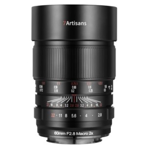 7Artisans 60mm f2.8 2x Macro - Front View