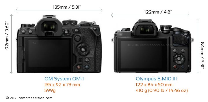 OM System OM-1 vs Olympus E-M10 III Detailed Comparison