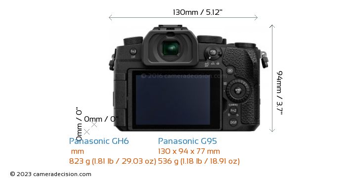 Panasonic GH6 vs Panasonic G95 Detailed Comparison