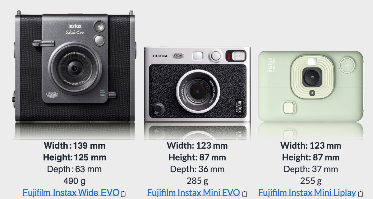 Fujifilm Instax Hybrid Camera Series
